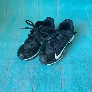 Nike Kids Black and White Athletic Sneakers